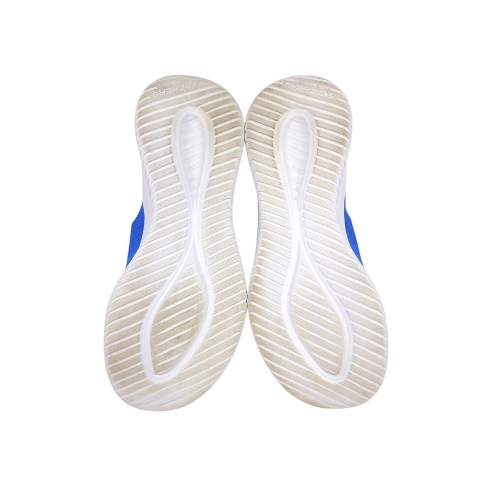 Skechers Ultra Flex 3.0 Slip-On Sneakers in Ombre Blue & Pink - Picture 7 of 8